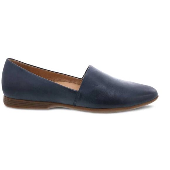 NEW DANSKO Leather Larisa Comfort Flats in navy for women 825 4m2 - Picture 1 of 9